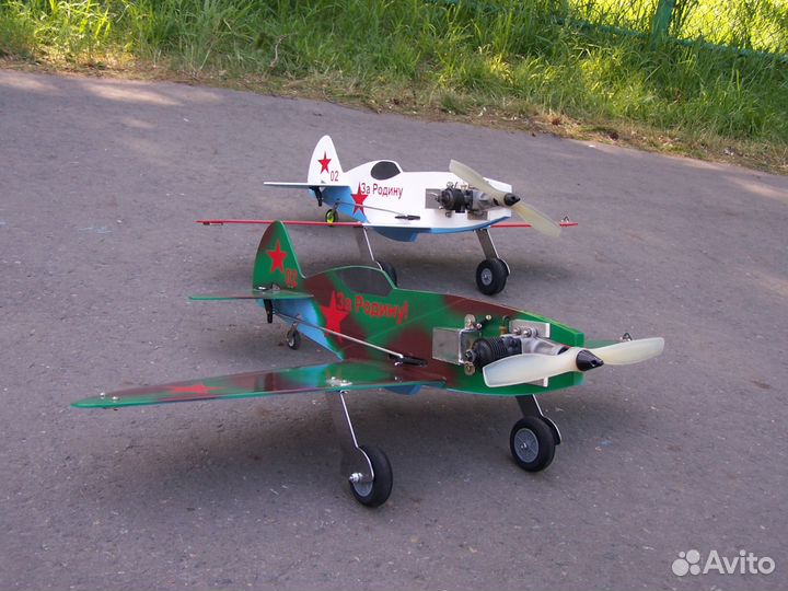 Кордовая модель самолёта 