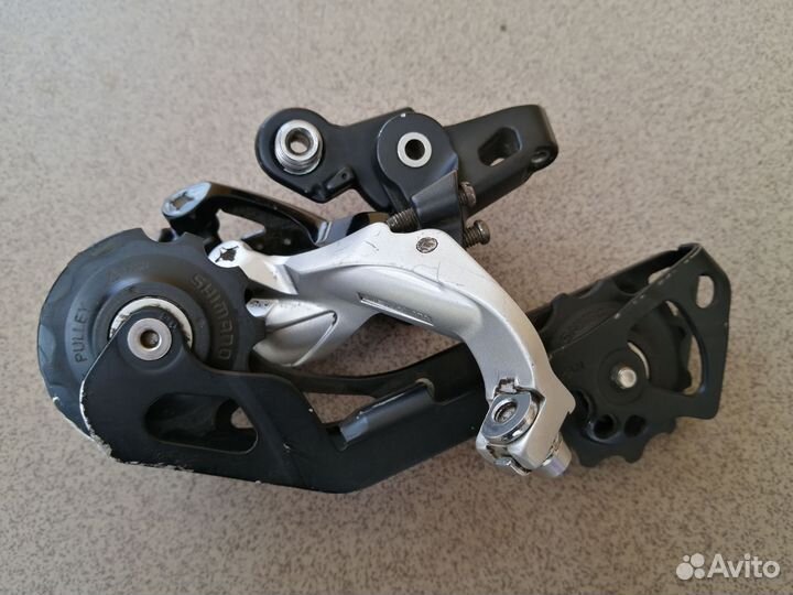Shimano Deore XT задний, передний переключатель