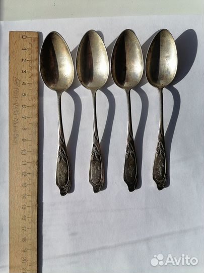 Ложка чайная серебро 84 проба 96 грамм