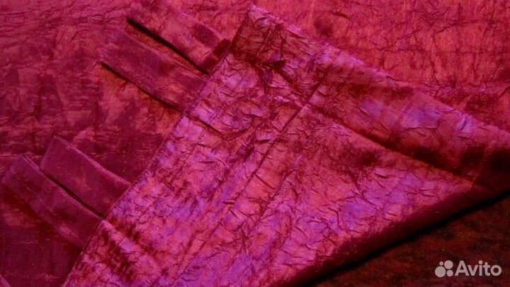 Шторы с ламбрекеном и штора-занавес