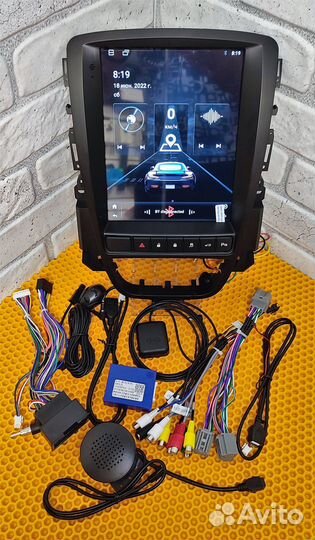 Автомагнитола Opel Astra J Android Tesla
