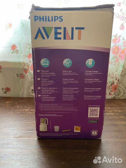 Пароварка philips avent