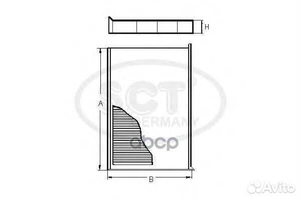 Фильтр салона угольный SCT Germany JKR7201