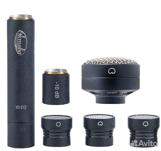 Микрофон Октава мк-012-20 (черный, в деревянном фу