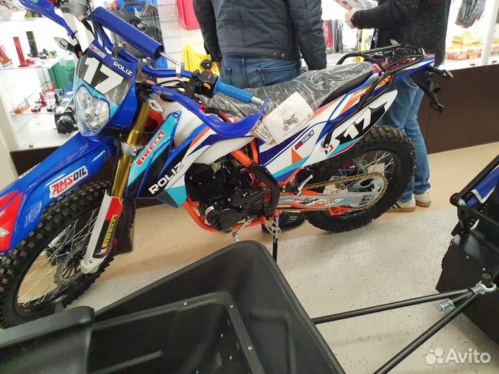 Кроссовый мотоцикл Lux enduro 21/18 172 FMM птс