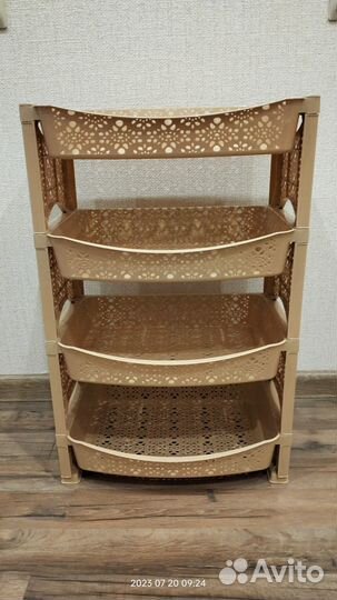 Этажерка пластиковая