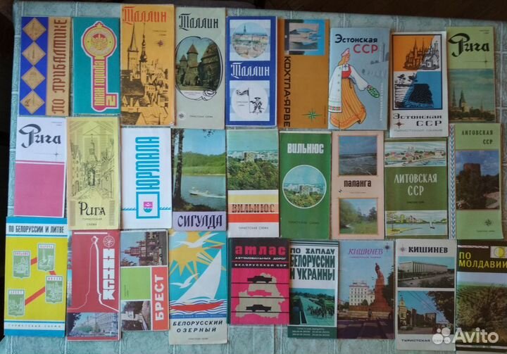 Туристские схемы: Прибалтика, Беларусь, Молдова