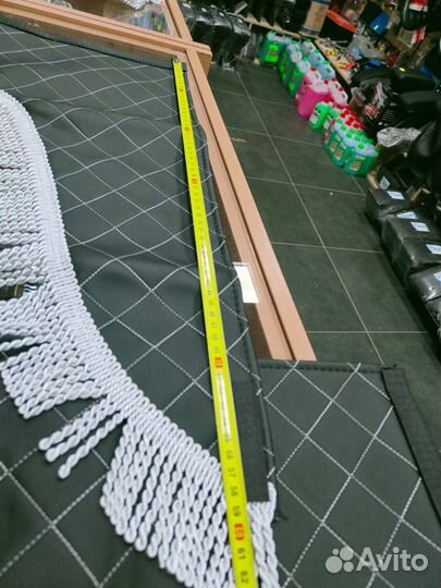 Ламбрекены Россия черная экокожа