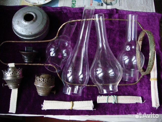 Стекло для керосиновой лампы Фитиль Летучая Мышь