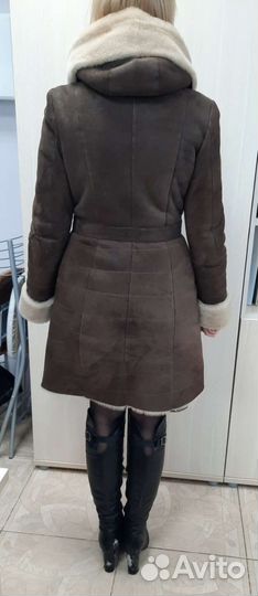 Дубленка натуральная женская L