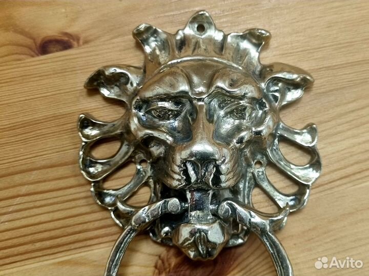 Ручка на входную дверь «Солнечный лев»