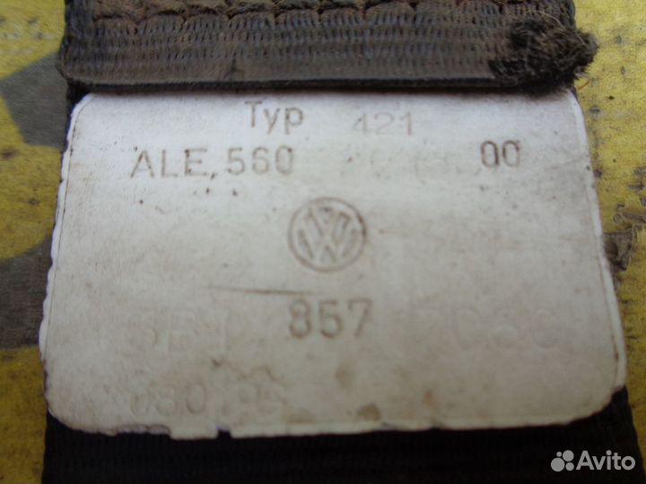 Ремень безопасности Skoda Octavia A4 1997-2011