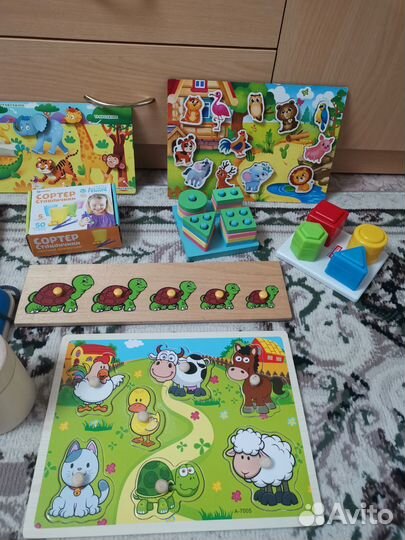 Развивающие игрушки пакетом
