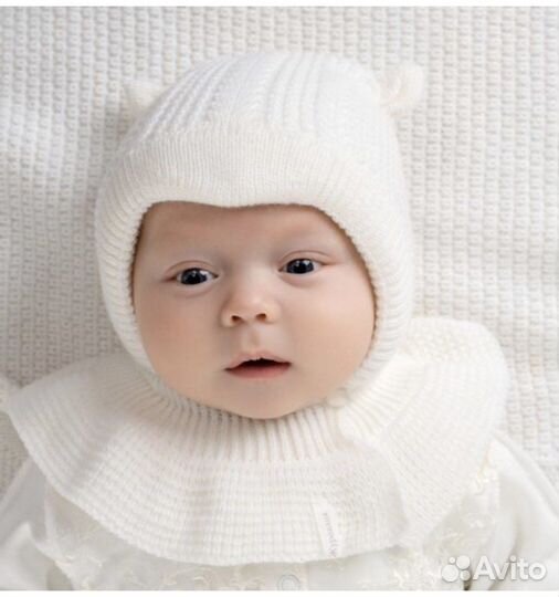 Шапка шлем журавлик