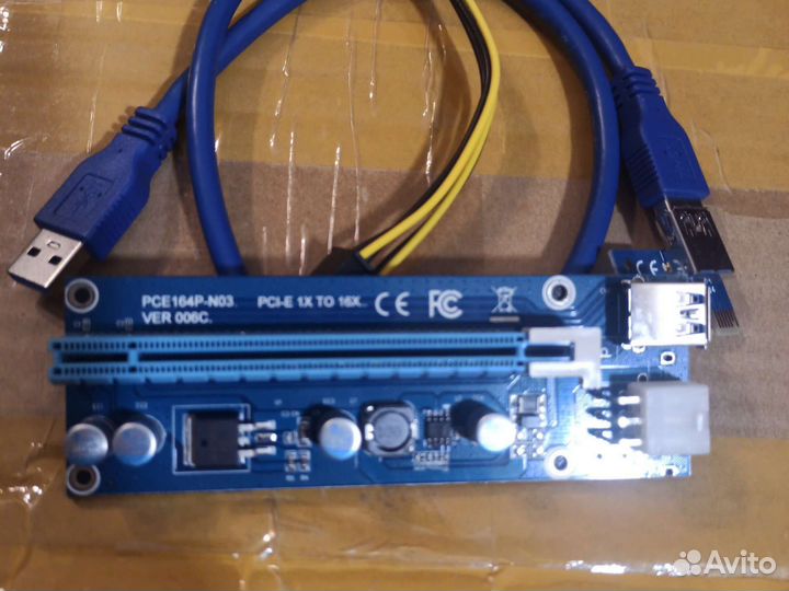 Райзер pci-e, VER 006C