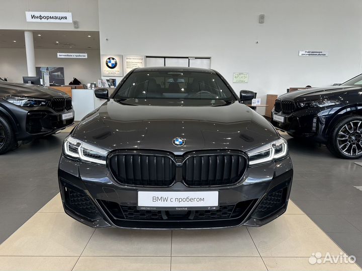 BMW 5 серия 3.0 AT, 2021, 89 436 км