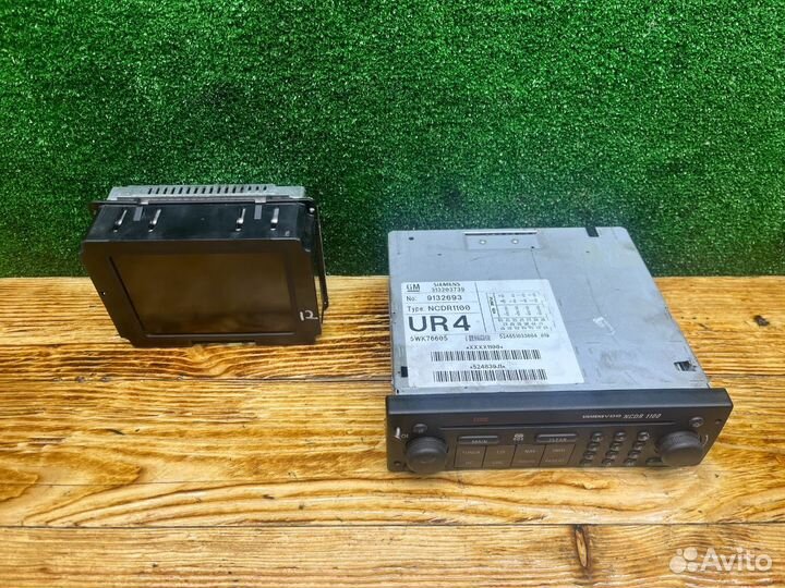 Магнитола (аудио система), Opel Zafira A 2003