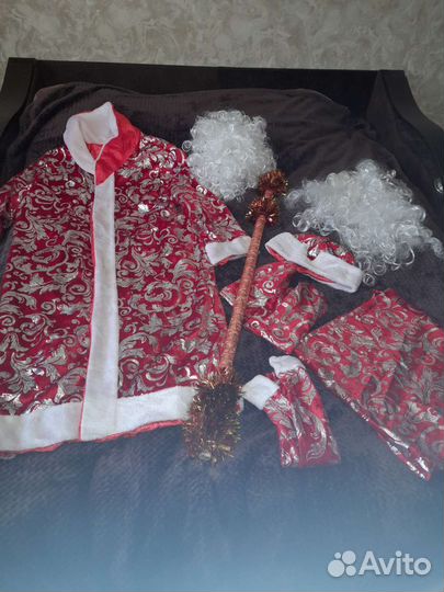 Костюм деда мороза детский