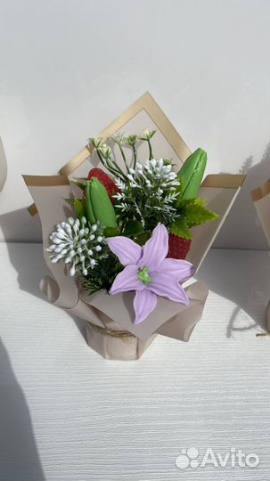 Букеты из мыла