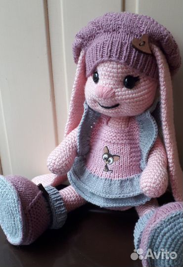 Зайка Тильда вязаный