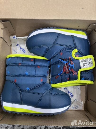 Сапожки зимние детские дутики