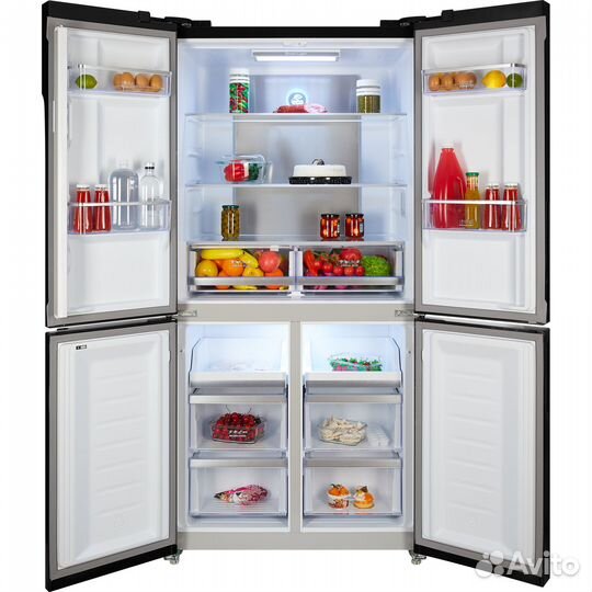 Новый холодильник hiberg RFQ-500DX NFXq inv RU