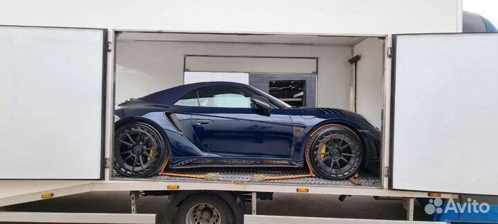 Крытый эвакуатор автовоз по России