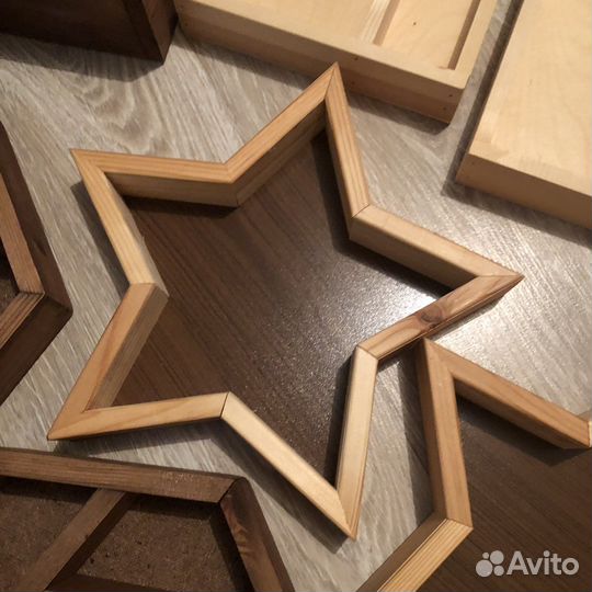 Деревянные ящики для подарков боксов