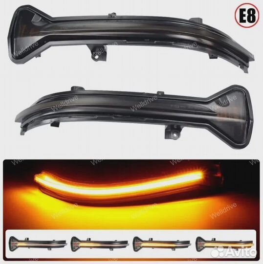 Поворотники в зеркала BMW 3 G20 G21 G28 LED