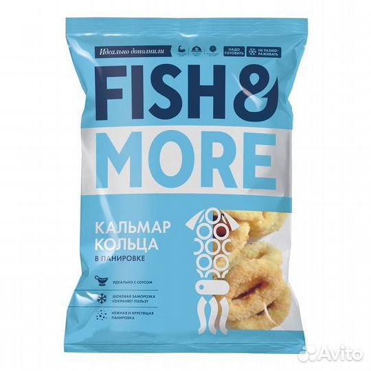 Кольца кальмара в панировке