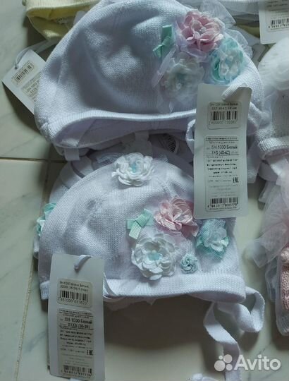 Новые шапочки для девочки