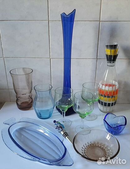 Цветное стекло СССР