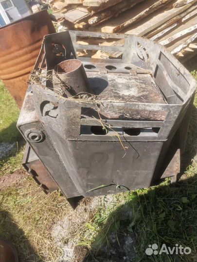 Печь буржуйка для бани