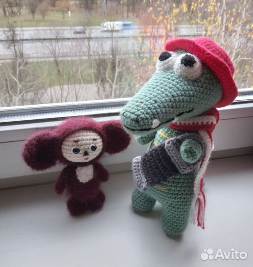 Игрушка из пряжи