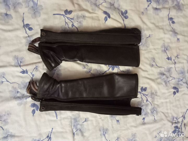 Продам кожаные краги для верховой езды