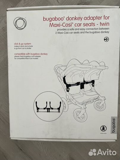 Адаптер для коляски bugaboo donkey и maxi-cosi
