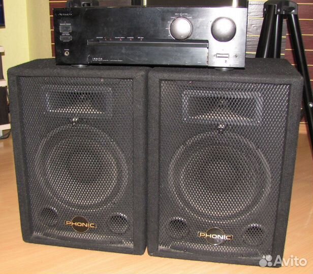 Колонки Фоник 160-320W 2шт Pro-10