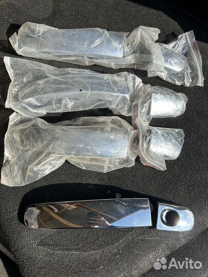 Накладки на дверные ручки ford focus 2