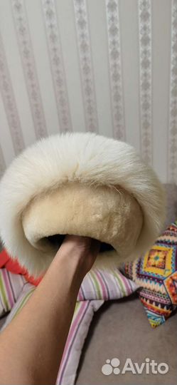 Шапка женская мутоновая