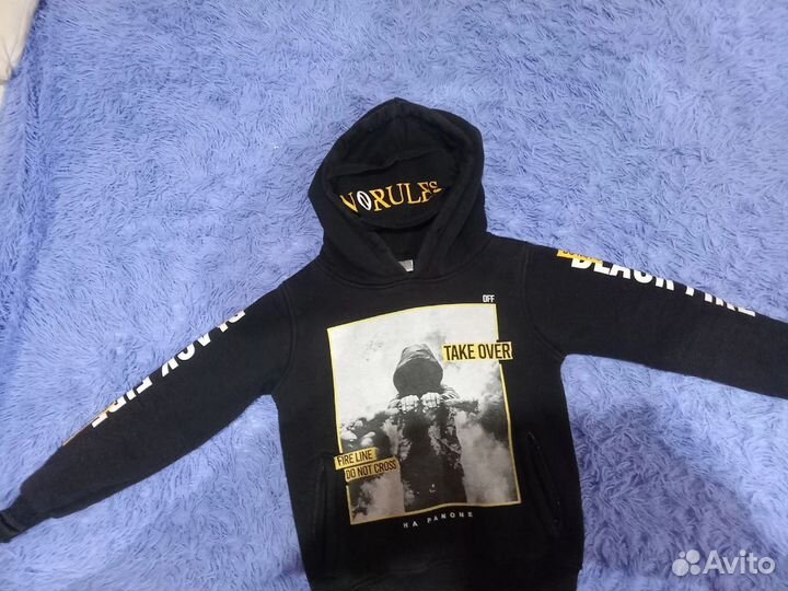 Толстовка утепленная рост 122, 6-7 лет