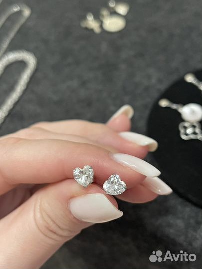 Серьги серебро 925