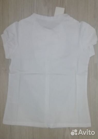 Блузка школьная новая 128