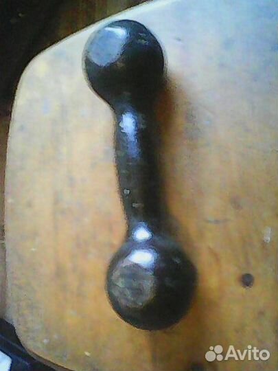 Гантеля чугунная литая 3кг