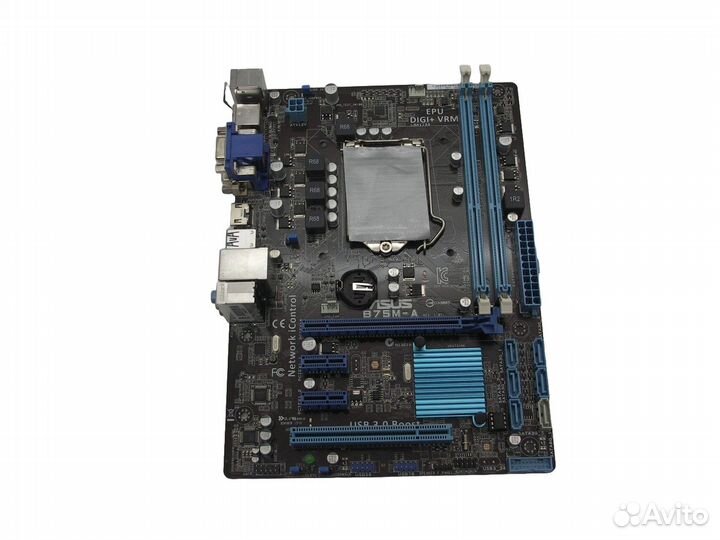 Материнская плата S-1155 asus B75M-A Rev 1.01