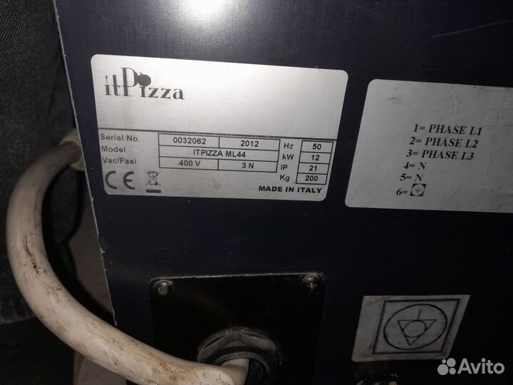 Печь для пиццы itpizza ML44