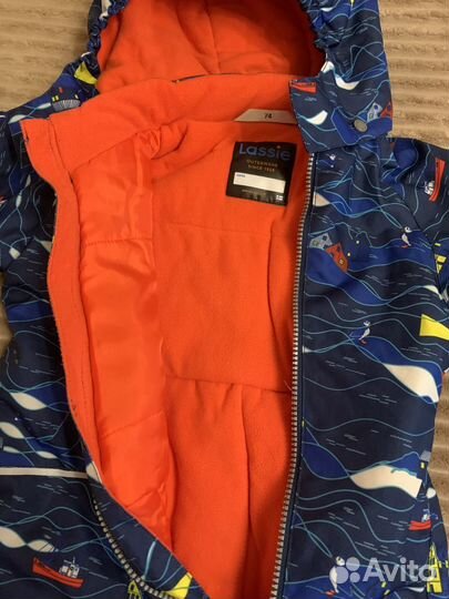 Комбинезон демисезонный 74+6