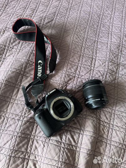 Canon d 600 обьектив 18-55