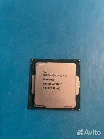 Процессор intel core i5 9400f