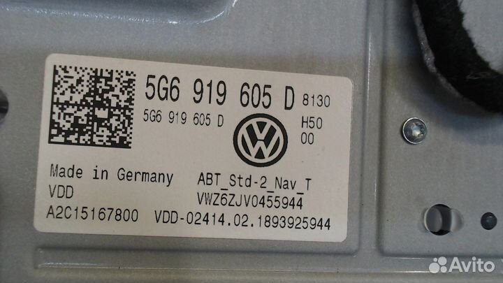 Дисплей мультимедиа Volkswagen Jetta 7 2018, 2019