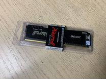 Оперативная память Kingstone Fury DDR4 16gb Новая